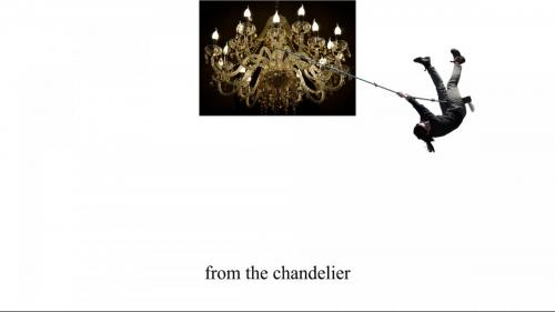 068 from the chandelier